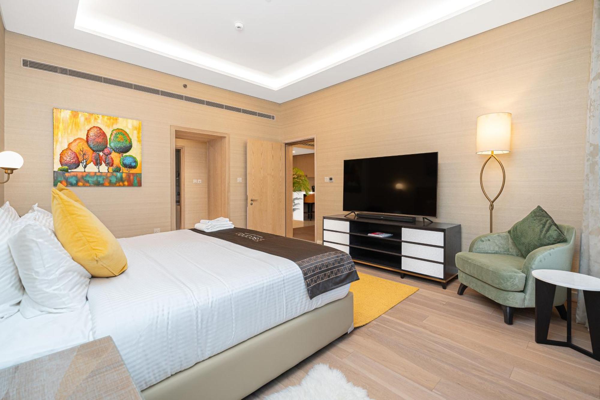 Escape24 Stunning 1br Panoramic Sea View Palm Tower Palm Jumeirah Apartment *